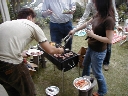 2002年「BBQパーティ」の様子